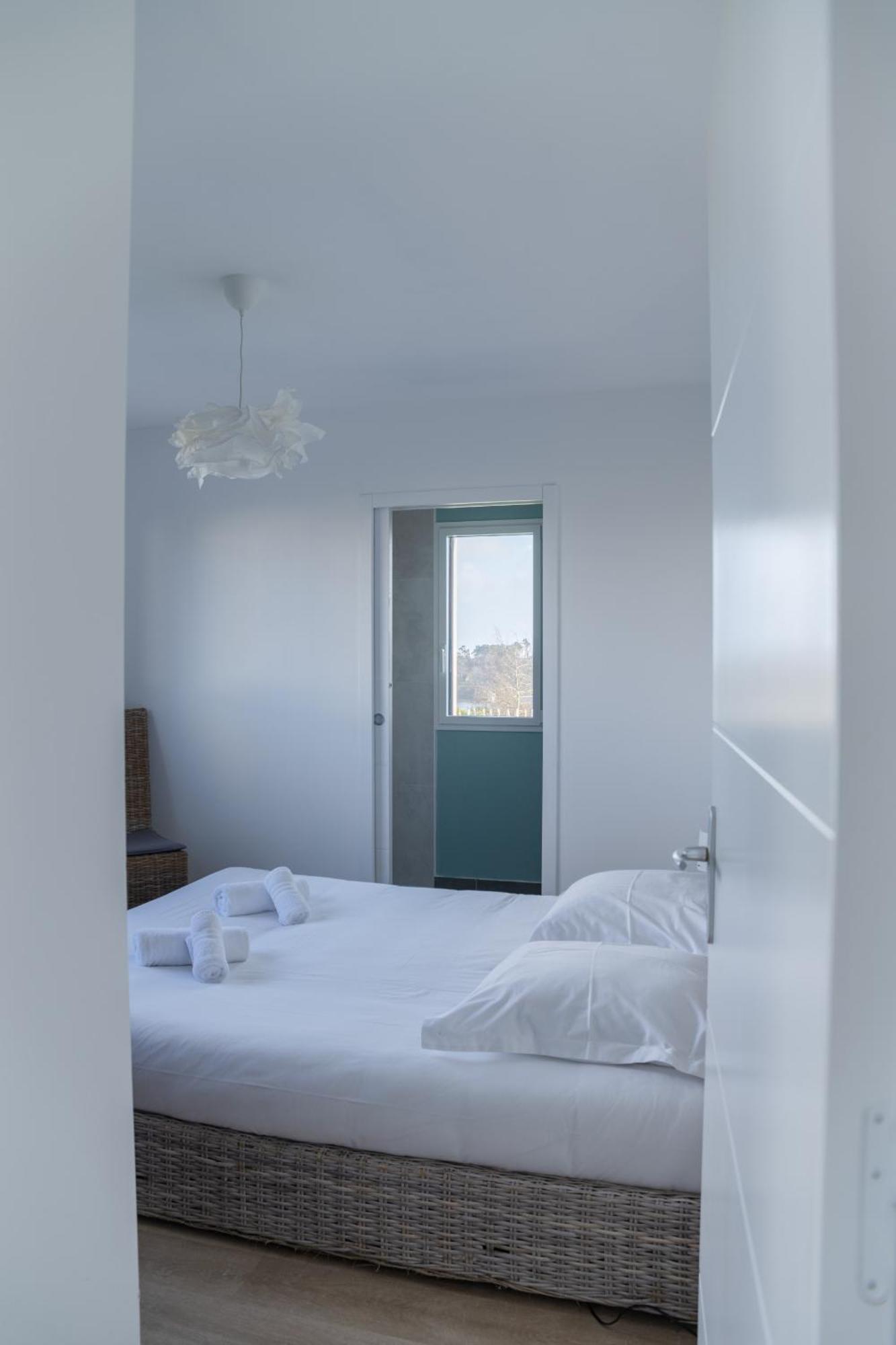 Ty Nevez - Jolie Maison Neuve Avec Petite Vue Mer Saint-Pabu  Zewnętrze zdjęcie