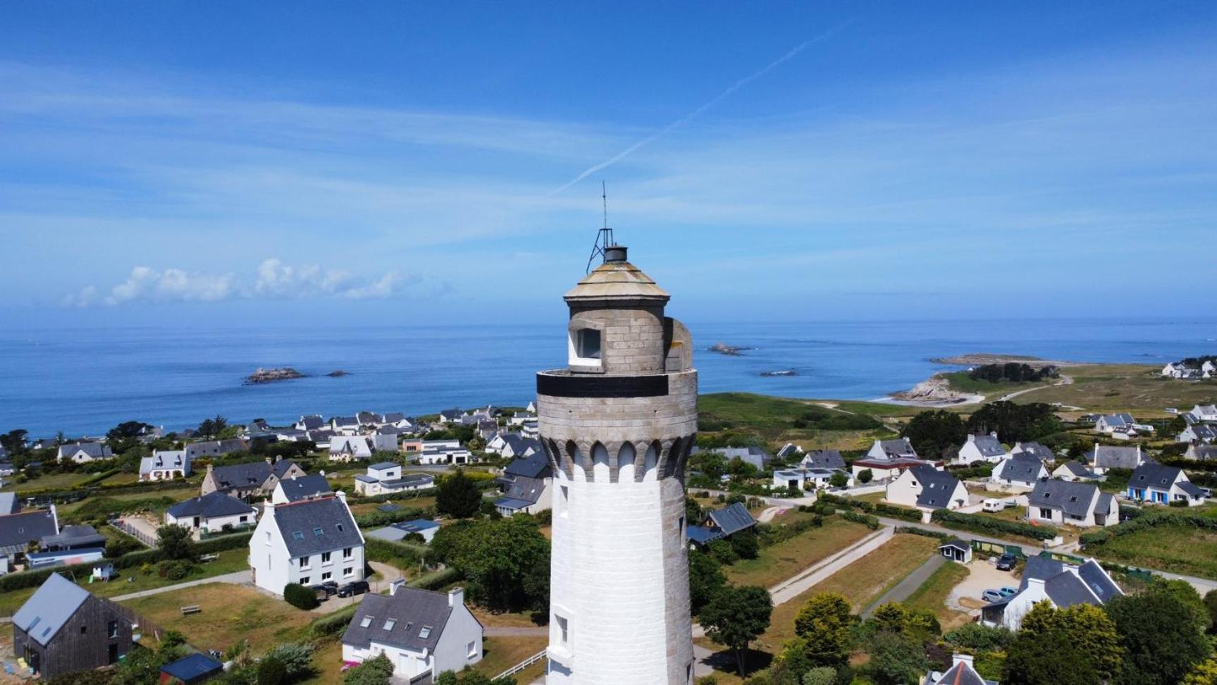 Ty Nevez - Jolie Maison Neuve Avec Petite Vue Mer Saint-Pabu  Zewnętrze zdjęcie