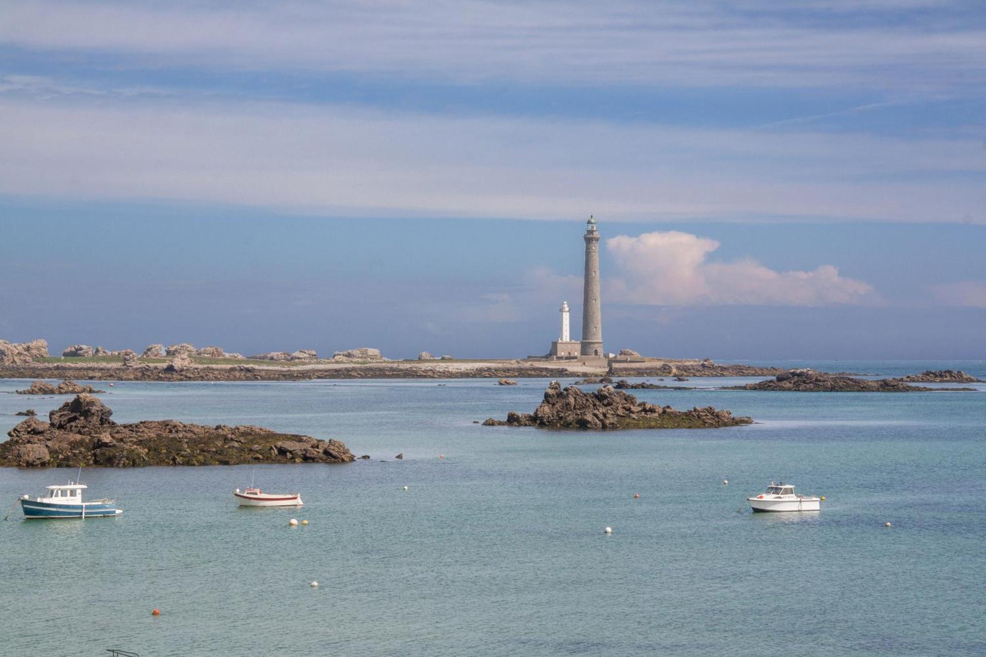 Ty Nevez - Jolie Maison Neuve Avec Petite Vue Mer Saint-Pabu  Zewnętrze zdjęcie